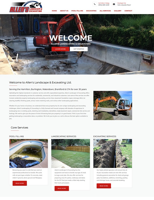 Allen's Landscape & Excavating Ltd.